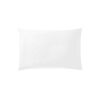 Taie d'oreiller sans volant coton blanc 50x75 cm