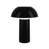 Tragbare Tischlampe schwarz H21cm