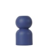 Kerzenhalter 3in1 aus Buchenholz , H14.5cm, Blau