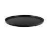 Plateau rond en métal noir 39.5 cm