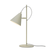 Lampe de table en m√©tal vert clair, h. 50.5cm