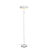 Lampadaire en m√©tal blanc, h. 145.5cm