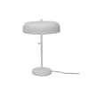 Lampe de table en m√©tal blanc, h. 45cm