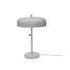Lampe de table en m√©tal gris clair, h. 45cm