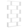 Bibliothèque effet bois blanc 50x80 cm