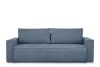 Sofa 3 Sitzer, mit Schlaffunktion, Modern, hellblau