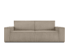 Sofa 3 Sitzer, mit Schlaffunktion, in Pet Friendly Cord-Stoff, Beige