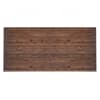 Cabecero de cama de madera maciza en tonos oscuros 200x75cm