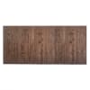 Cabecero de cama de madera maciza en tonos oscuros 100x75cm