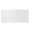 Cabecero de cama de madera maciza en tono blanco 200x75cm