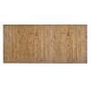 Cabecero de cama de madera maciza en tono roble 100x75cm