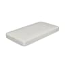 PERLARARA Topper Materasso Singolo 90x200 Cm Maxi Relax Fiber - Altezza 6 Cm, Federa In Percalle Di Cotone, Anallergico