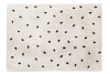 Waschbarer Kinderteppich aus Baumwolle 120x160 cm - Beige, Schwarz