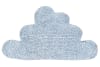 Kinderkissen, waschbarer Baumwollbezug 30x50 cm - Blau