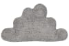 Kinderkissen, waschbarer Baumwollbezug 30x50 cm - Grau