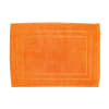 Alfombra de rizo para el baño, 50x70cm. Color mandarina