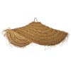 Abat-jour parasol  fibre de palmier osier naturel 100x100 cm