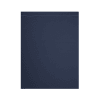 Drap plat en coton bleu 180x290