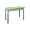 Mesa de cocina extensible modelo prisma verde