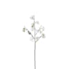 Tallo de flores de cerezo artificiales blancas h80