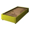 Letto Contenitore 90x200cm Cloe Tessuto, Verde