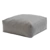 Puff para sofá modular gris