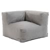 Poltrona ad angolo per divano componibile grigio