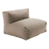 Poltrona per divano modulare sabbia
