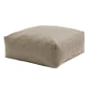 Pouf per divano modulare sabbia
