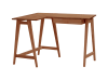 L-förmiger Schreibtisch, Holz, 85x115x75, Eiche