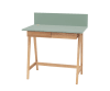 Schreibtisch, Holz, 85x50x75, Salbeigrün