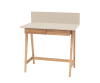 Schreibtisch, Holz, 85x50x75, Braun Beige