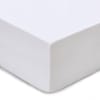 Boxspring-Spannbettlaken - 100% Leinen - 160x200+40 cm, Weiß