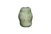 Vase en verre vert H29