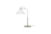 Lampe de table en verre khaki