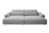 Big Sofa aus Feincord, grau