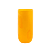Verre à eau en verre orange H15xD7cm