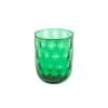 Wasserglas H9xD7cm Grün