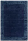 Tapis moderne en laine fait main bleu 160x230 cm