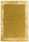 Tapis moderne en laine fait main jaune 160x230 cm