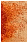 Tapis de salon moderne tissé plat orange 170x240 cm