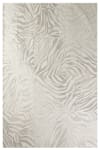 Tapis de salon moderne tissé plat gris 200x280 cm