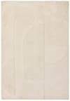 Tapis de salon moderne blanc 200x290 cm
