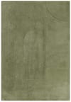 Tapis de salon moderne vert 200x290 cm
