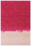 Tapis de salon moderne tissé plat rose 240x340 cm