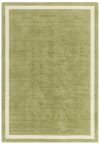 Tapis de salon moderne en laine vert 120x170 cm