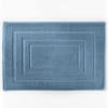 Tapis de bain 50x75 bleu nuage en coton 900 g/m²