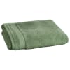 Drap de bain 70x140 vert tilleul en coton 500 g/m²