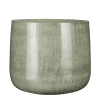 Vaso in metallo grigio chiaro D.32