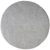 Alfombra aspecto yute gris d160